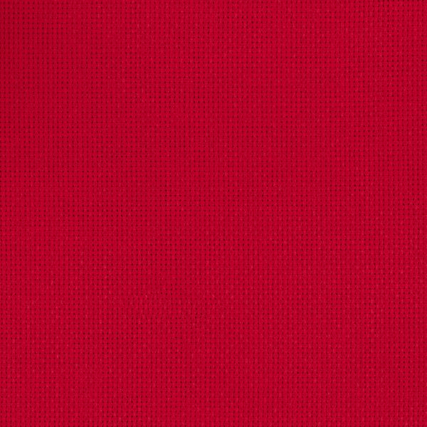 Канва Aida 14 ct, 150 см / 20 метров, красный, Gamma, УЦЕНКА