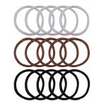 Набор резинок для волос 75 шт (5х15 шт), №01, Cherry Mary V/R6209