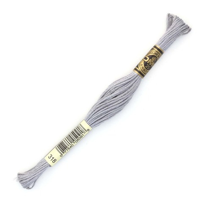 Мулине DMC 117 (318), 12 мотков по 8 метров