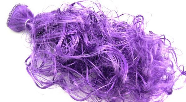 Трессы для кукол кудри, B-50 см, L-30 см, уп., 2 шт, цв. Ф