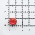 Пуговицы на ножке 18L (11мм), пластик (col.08 ярко-красный), 72 шт, CR P-45
