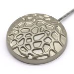 Магнитные клипсы для штор "Сота" с тросом, 30см ⌀35, 27, 10 шт