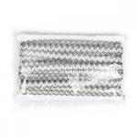 Тесьма отделочная 13 мм, 13-14061 цв.серебро уп.13.71м