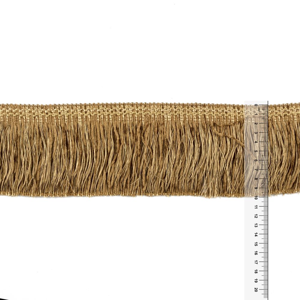 Бахрома отделочная широкая 100.0 мм / 25 метров, 122 т.песочный-1, Gamma 2010