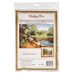 Набор для вышивания нитками Hobby&Pro, Летний полдень, 46х32 см