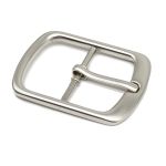 Пряжка металл 27 мм. серебро, 10 шт