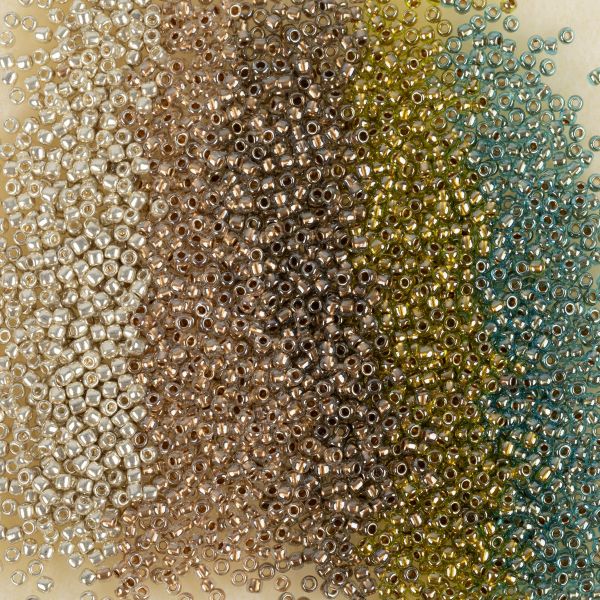 Бисер Япония Toho 11/0 круглый 4 ASSORTI 2.2 мм, 5х5 г, №01