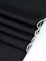 Джинс 240 г/м², 150 см / 25 метров, DJ.2, черный меланж