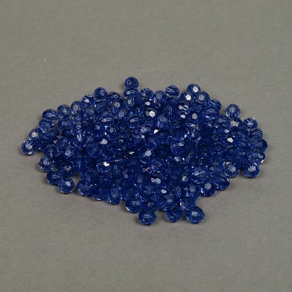 Бусины акрил ⌀8 мм, MG.3240-30, цв.30 василек, уп.500 г, Magic4Hobby