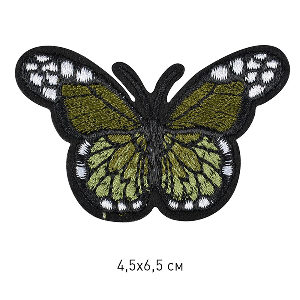 Термоаппликация Бабочка 4,5х6,5см, 10 шт