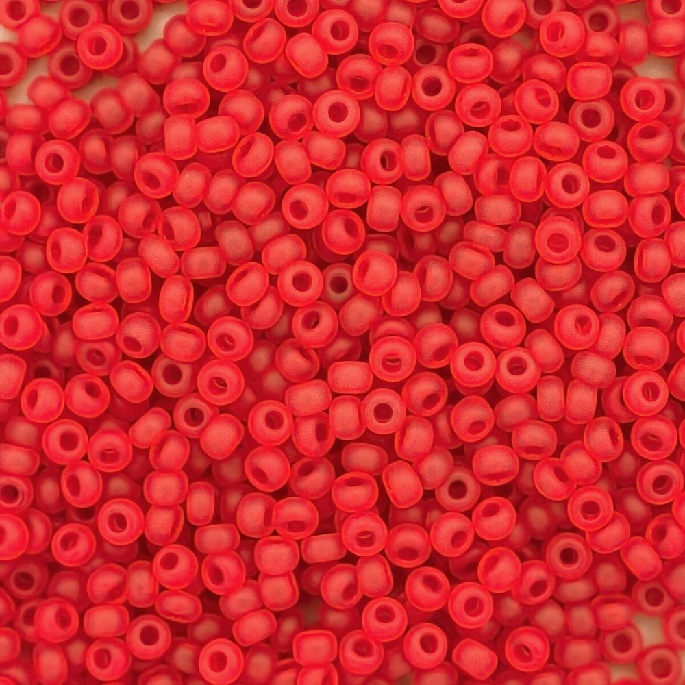 Бисер Preciosa прозрачный матовый 10/0 (2.3 мм), круг.отв., 50г, (90070)