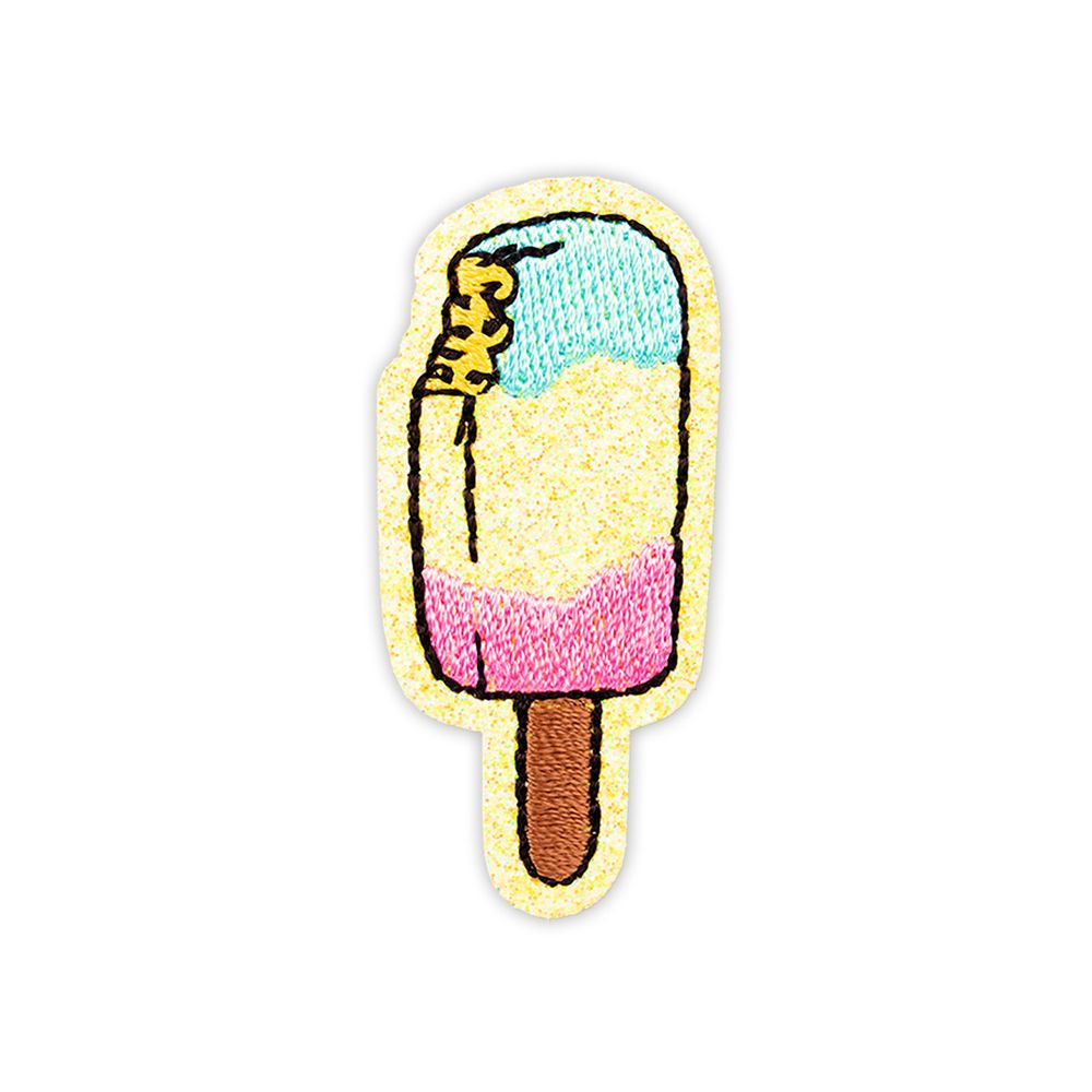 Самоклеящаяся аппликация (патч) №02, 1 шт, 01-208 Мороженое 2.4х5.1 см, Gamma ETR
