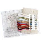 Набор для вышивания нитками МП Студия (Жар-птица), Прогулка на морозе, 11х13 см