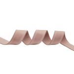 Резинка бельевая (бретелечная) атласная 18.0 мм / 25 метров, пыльно-розовый