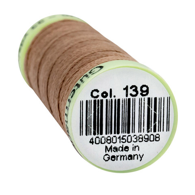 Нитки отделочные Gutermann Top Stitch, 30м, 139 бежево-розовый, 5 катушек