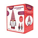 Набор для вязания игрушки Miadolla, Рождественский гном, AMG-0122