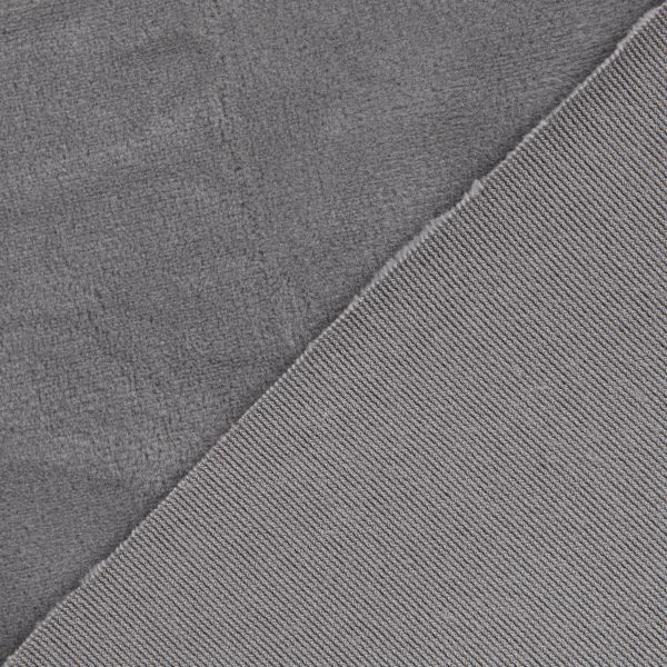 Велюр 240 г/м², 150х185±5 см, серый/grey, Gamma VELRN