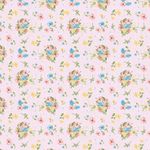 Ткань для пэчворка Peppy Нежная история, отрез 50х55 см, 146 г/м², НИ-11 розовый, Peppy