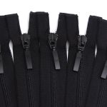 Молния спираль (витая) Arta Т5 (5 мм) 1 зам., разъем., 45 см, цв. 580 черный, уп.5 шт