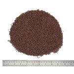 Бисер Astra&Craft 11/0 (2.1 мм), 500г, М904 коричневый/непрозрачный, матовый