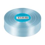 Лента атласная 1-сторонняя 25.0 мм / 33±2 метра, №520L(12-4401) голубой, Gamma