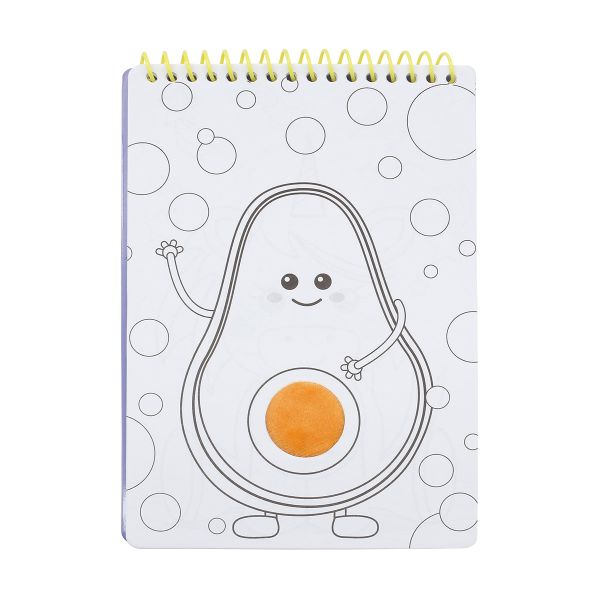 Блокнот-раскраска А5 с объемной аппликацией 