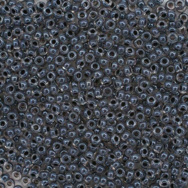 Бисер Preciosa прозрачный с цв. центром и покрытием, круг.отв., 500г, 331-19001-10/0-38649(38649)