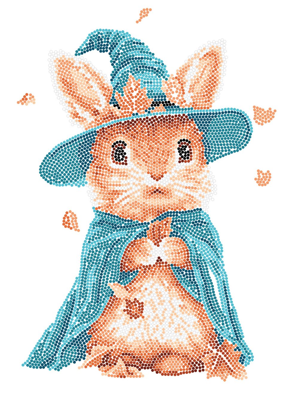 Кристальная (алмазная) мозаика Фрея ALPD-320, на подрамнике, Ученик чародея, 30х40 см