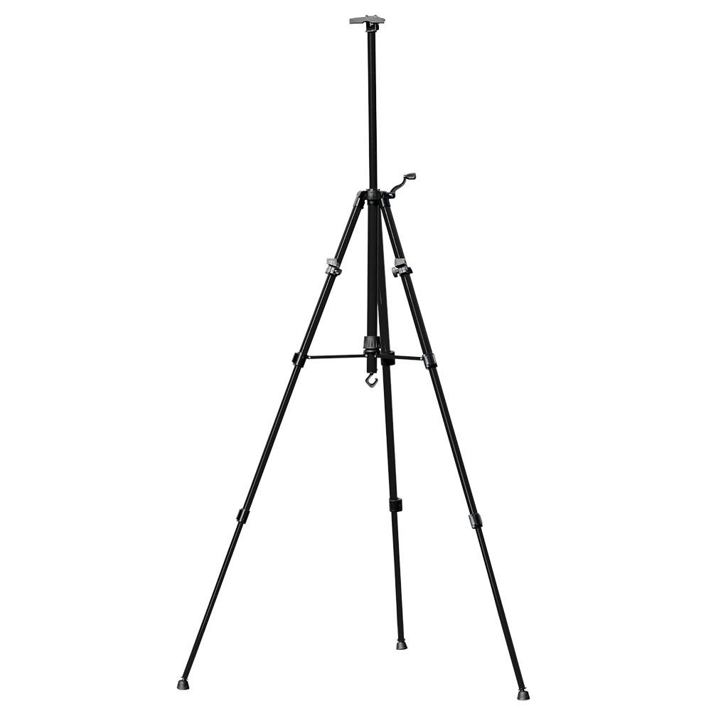 Мольберт-тренога 155х80 см, алюминий, 07-черный, Vista-Artista VEA-02