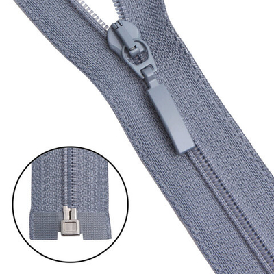 Молния спираль (витая) Arta Т5 (5 мм) 1 зам., разъем., 50 см, цв. 243 серый, уп.5 шт