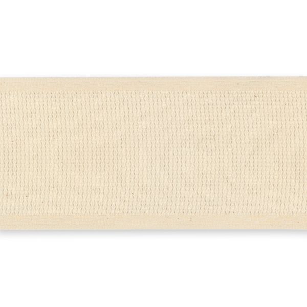 Канва лента Aida 14 ct, 70 мм / 1.5 метра, 5 шт в упак., 100% хлопок, кремовый/кремовый, Gamma KT- 70