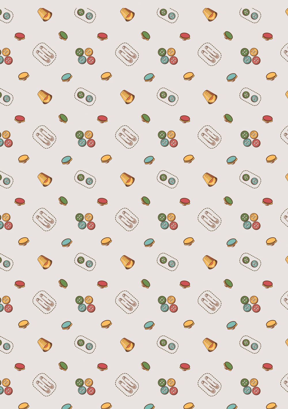 Ткань для пэчворка Peppy Век моды, отрез 50х55 см, 146 г/м², ВМ-10 серый, Peppy