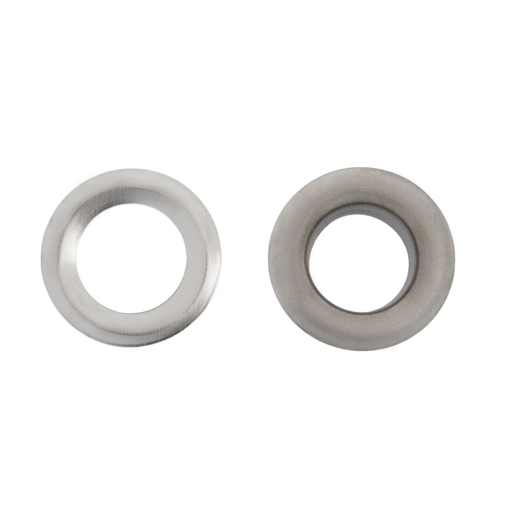 Люверсы металл ⌀12.0 мм (внутр.), №26, сталь, никель, 100 шт, New Star