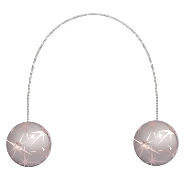 Клипсы для штор магнитные с тросом, 30см ⌀45, 5С