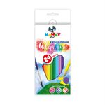 Карандаш акварельный в наборе заточенный 4х24 цв, Kanzy WCP-3024