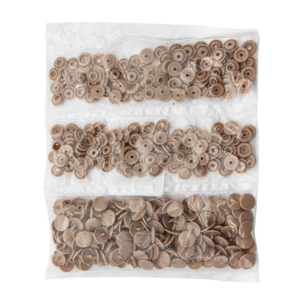 Кнопка рубашечная ⌀12,5/10мм пластик (≈100 шт) New Star (294 капучино)