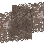 Кружево бельевое эластичное 150 мм / 13.72 м, цв. C072 шиншилла