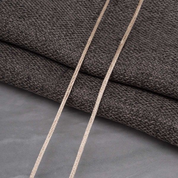 Шнур атласный корсетный ⌀2.0 мм / 50 метров, 3124 бежевый светлый