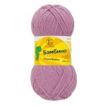 Пряжа Камтекс Бамбино / уп.10 мот. по 50 г, 150 м, цв.058 сирень