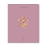 Тетрадь ученическая общая, тиснение золотой фольгой, A5 48 л. на скобе 65 г/м², белизна 100% 10 шт клетка, 01513 Мир красоты, Светоч Т199