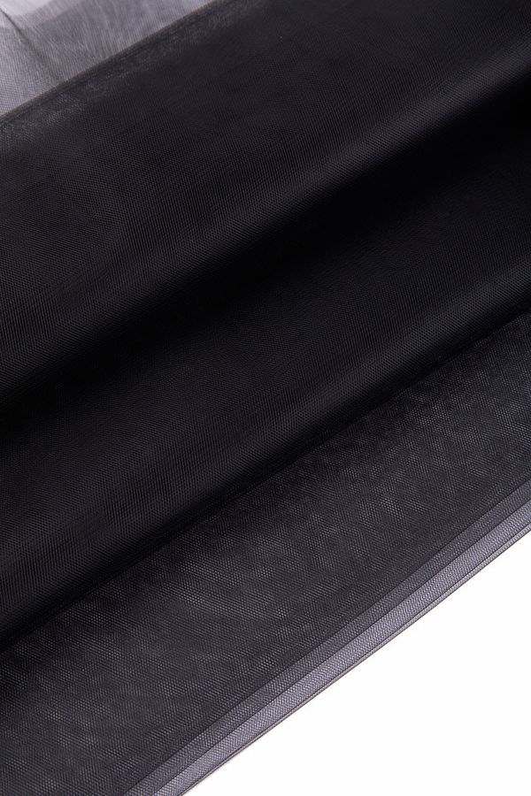 Фатин мягкий (Еврофатин) 13 г/м², 100х300 см, 52 черный, Gamma FTS-E