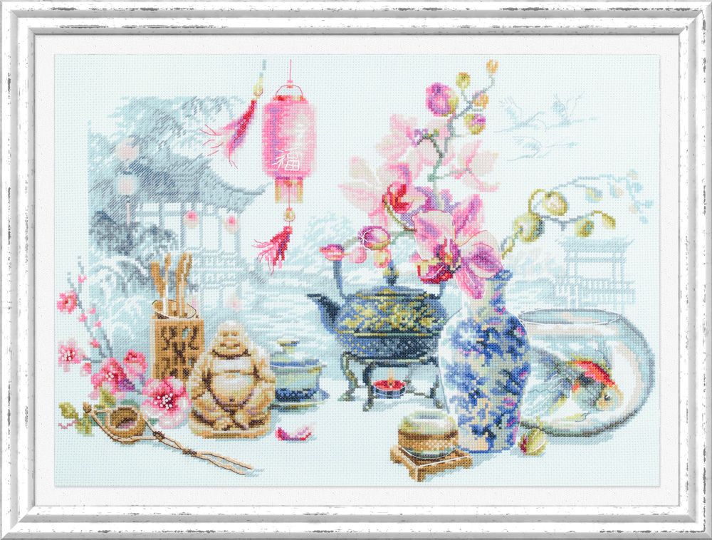 Набор для вышивания нитками Чудесная игла, Восточная фантазия, 40х30 см