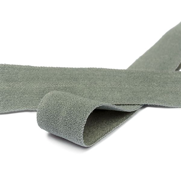 Резинка бельевая (окантовочная) матовая 15.0 мм / 50 метров, ROM.15312 F312 т.серый