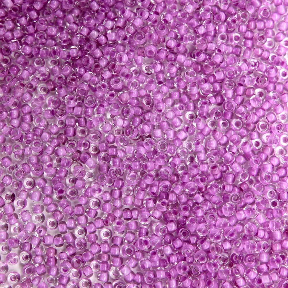 Бисер Preciosa прозрачный с покрытием 10/0 (2.3 мм), 1х50г, цв. 38326