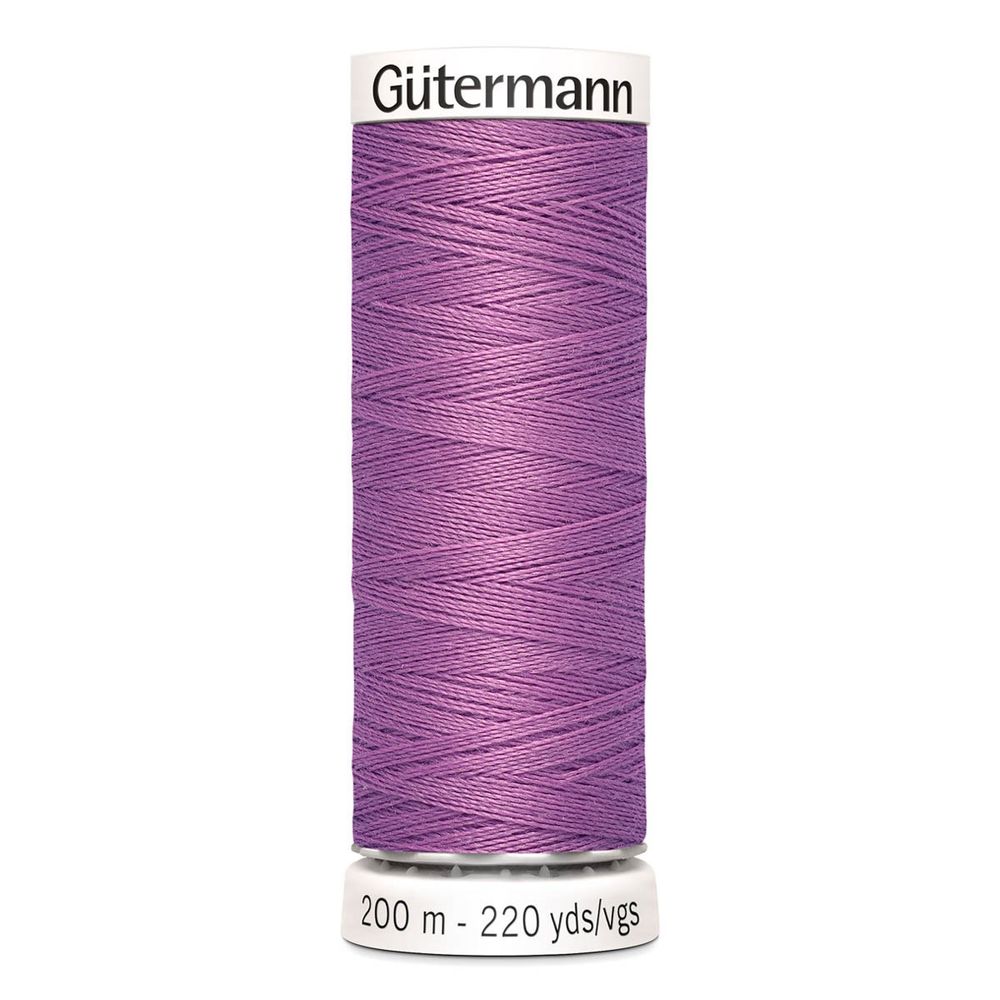 Нитки универсальные Gutermann Sew-all, 200м, 716 сиренево-розовый, 1 катушка