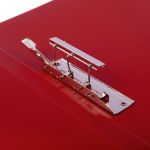 Папка с металлическим прижимом A4 700 мкм 20 мм, волокно, 6 шт, красный new EC210737004, Expert Complete