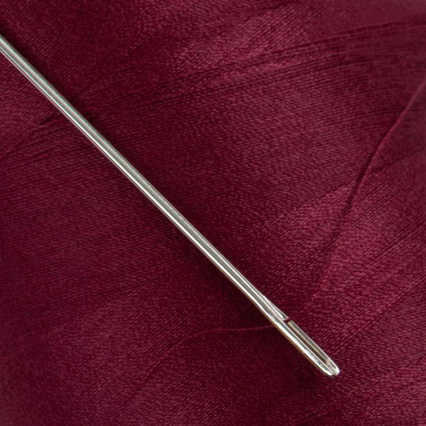 Нитки универсальные Gamma 50/2, 4570 м (5000 ярд) / 1 кат., 124 т.бордовый