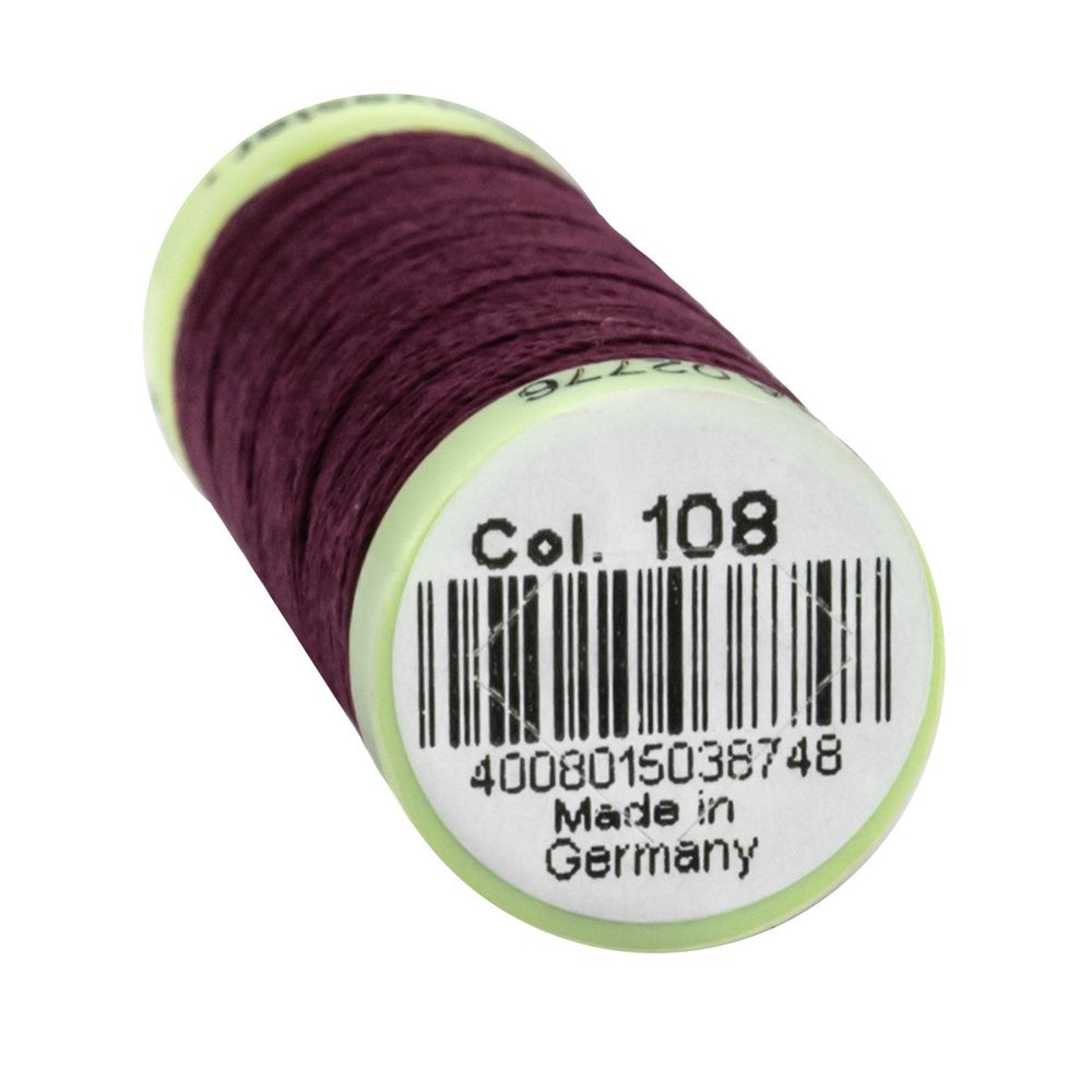 Нитки отделочные Gutermann Top Stitch, 30м, 108 слива, 5 катушек