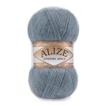Пряжа Alize (Ализе) Angora Gold / уп.5 мот. по 100 г, 550м, 087 серый A