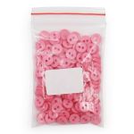 Пуговицы 2 прокола 14L, 9 мм, (Pink (розовый)), NE74, 144 шт